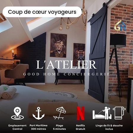 L'Atelier - Au Pied Des Quais Apartment Dunkirk Exterior photo
