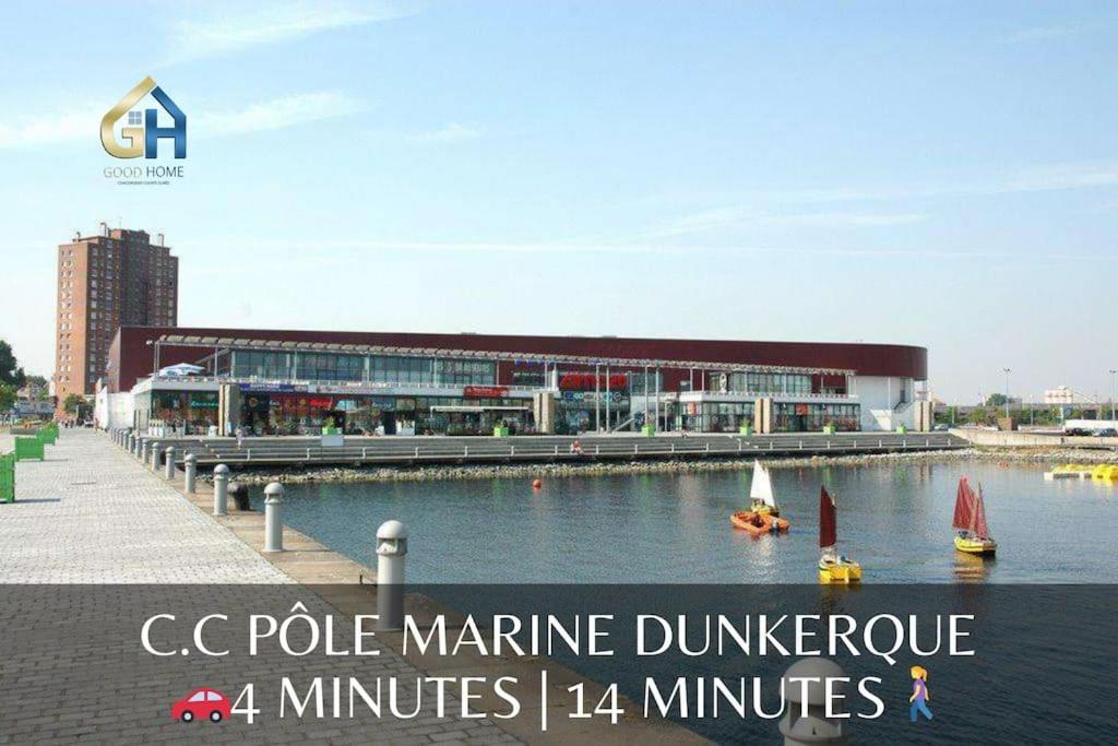 L'Atelier - Au Pied Des Quais Apartment Dunkirk Exterior photo